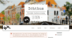 Desktop Screenshot of ichthusleiden.nl