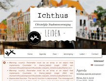 Tablet Screenshot of ichthusleiden.nl